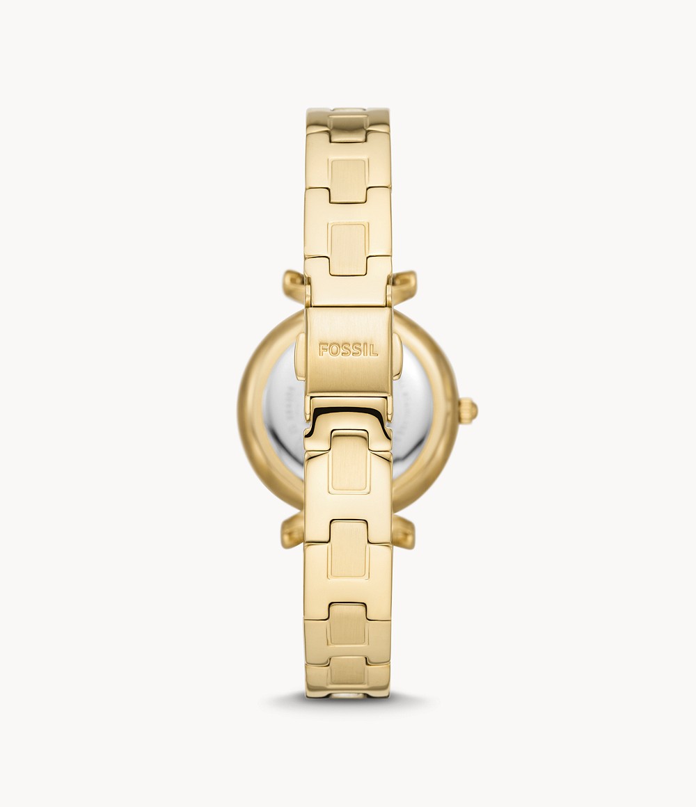 Fossil Dameshorloge Carlie ES5203 Goud  - Afbeelding 3