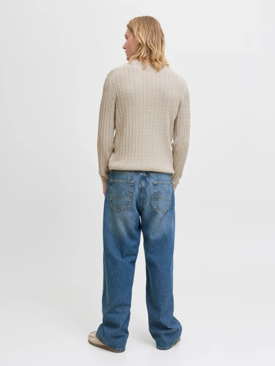 JACK&JONES Heren Trui Emil Zandkleur  - Afbeelding 2