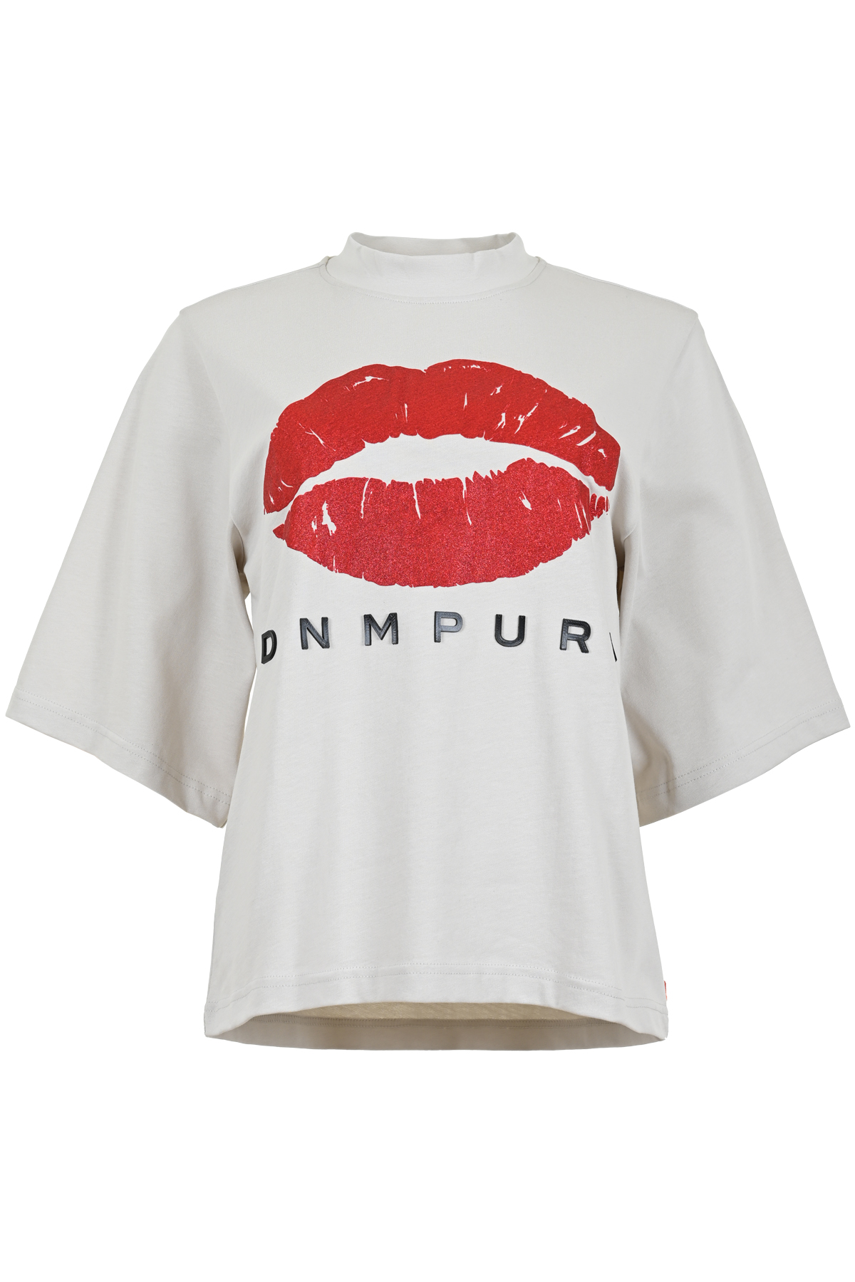 DNM PURE Dames Shirt Brenda Lips Offwhite  - Afbeelding 2