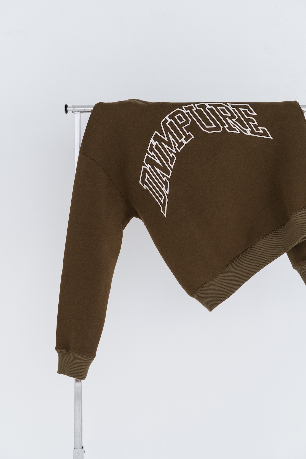 DNM PURE Dames Sweater Doris Taupe  - Afbeelding 4