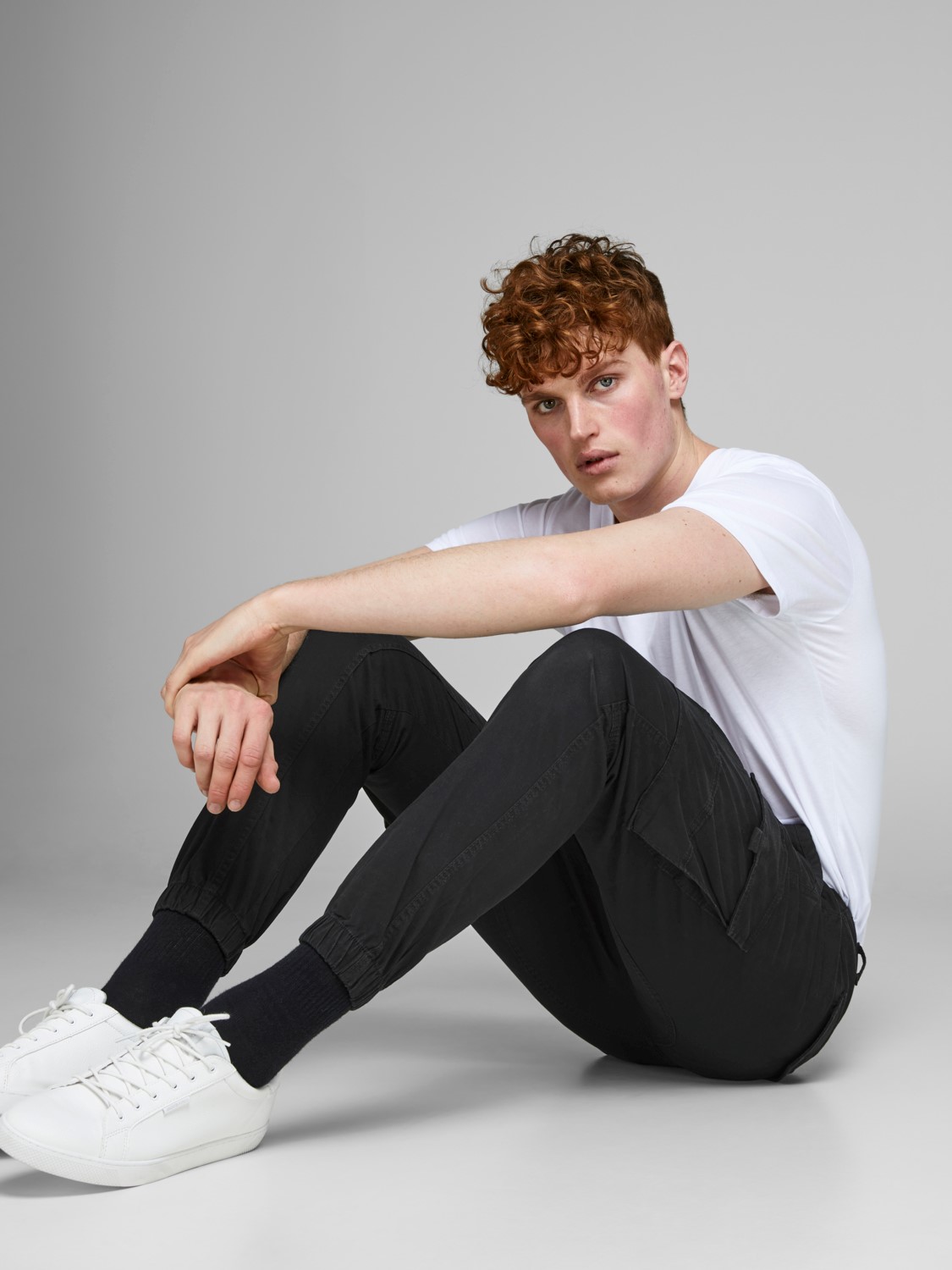 JACK&JONES Cargobroek Paul Black  - Afbeelding 4