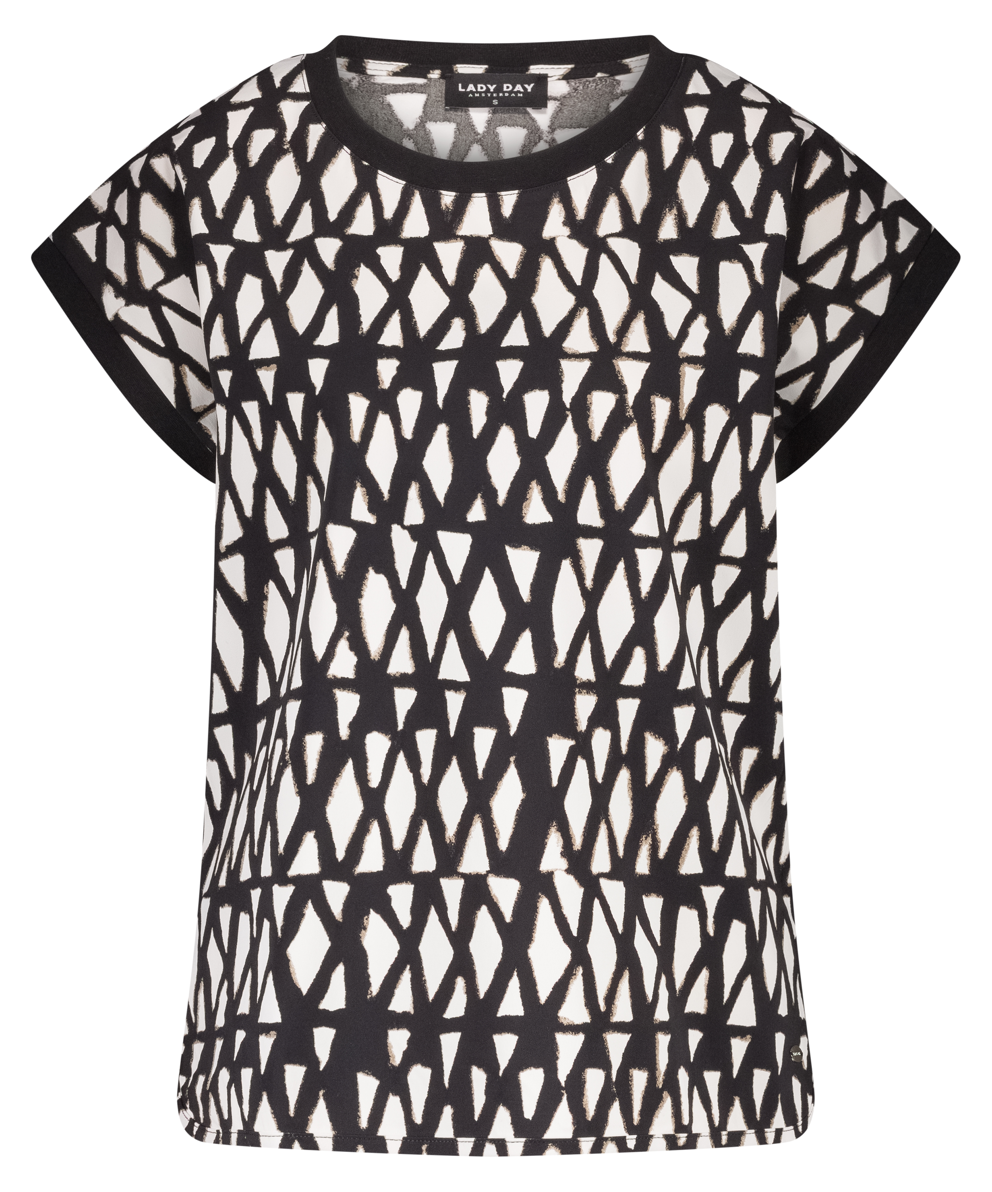 LADY DAY Dames Top Hannah Ruta Print 