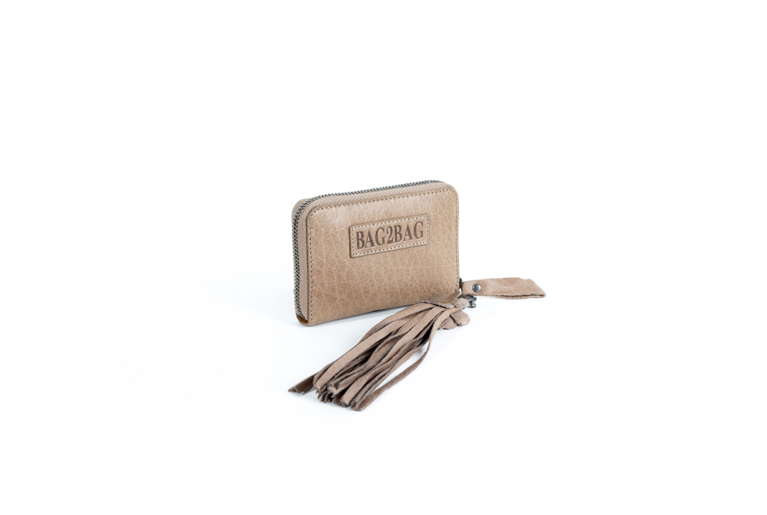 BAG2BAG Dames Portemonnee Granby Grijs 