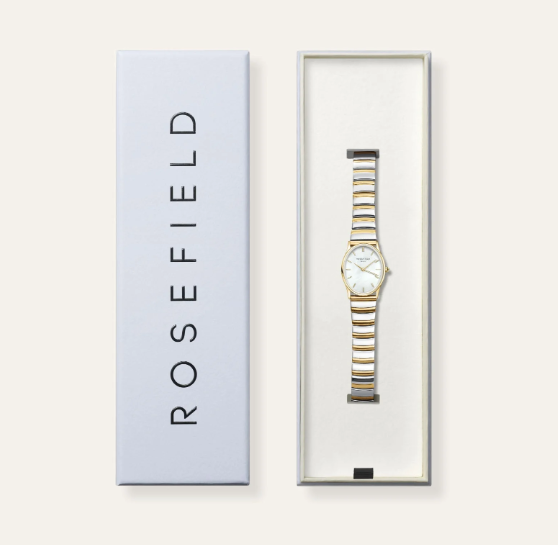 ROSEFIELD Horloge Oval Moon Pearl Duotone  - Afbeelding 4