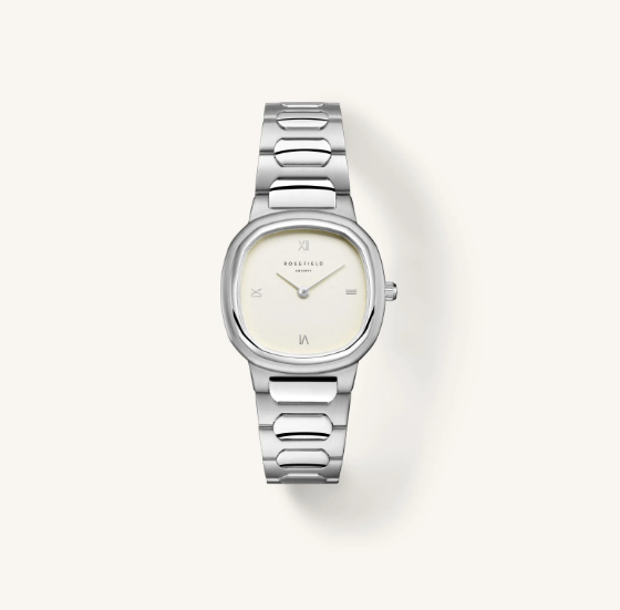 ROSEFIELD Dames Horloge Gaia Silver-Creme 