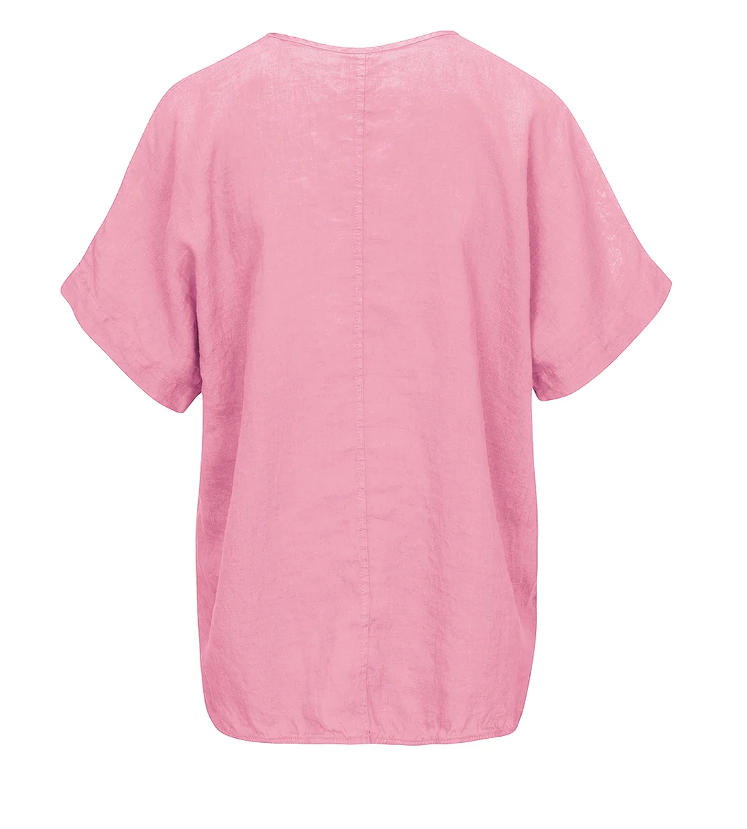 One Two Luxzuz Linnen Blouse Helily Candy Pink - Afbeelding 2
