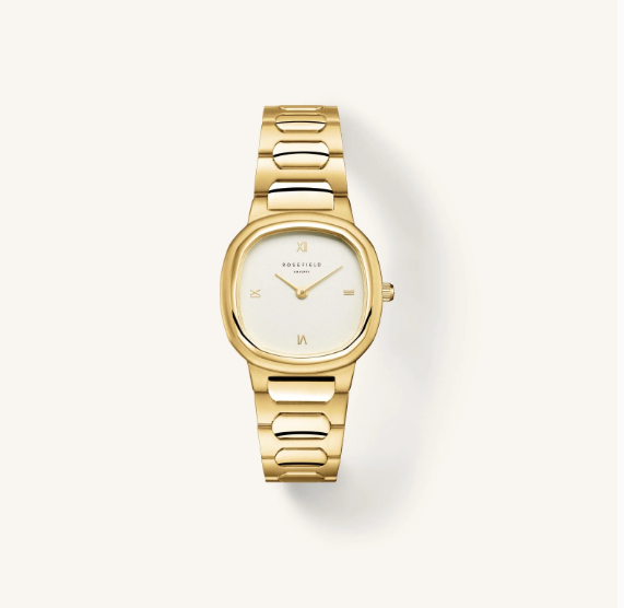 ROSEFIELD Dames Horloge Gaia Duotone Goud-Creme 