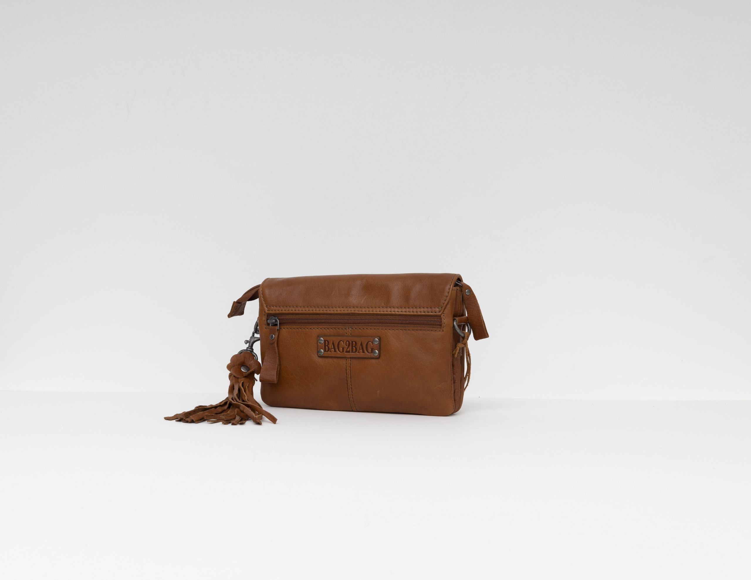BAG2BAG Tas Gargia Cognac  - Afbeelding 2