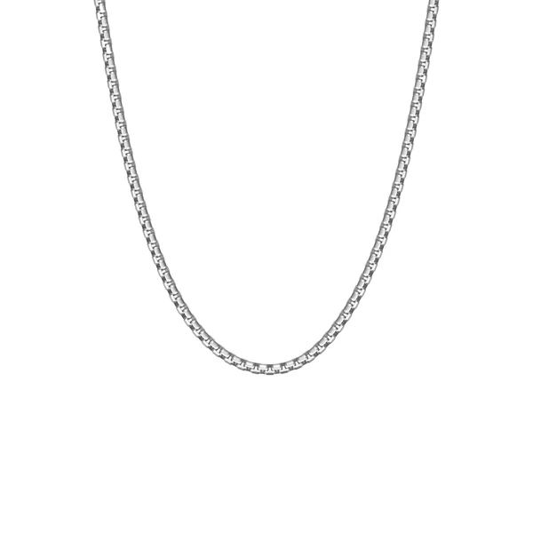 STEEL & BARNETT Boxed Verstelbare Halsketting Zilver 50-60cm/24'