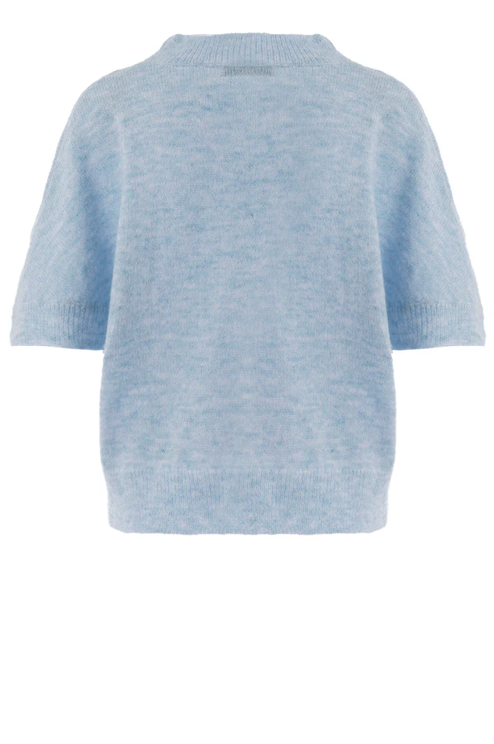 ONE TWO LUXZUZ Batseba Knit - Forever Blue - Afbeelding 3