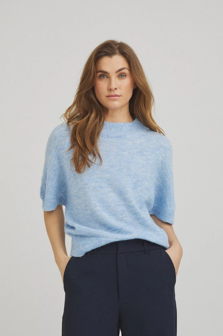 ONE TWO LUXZUZ Batseba Knit - Forever Blue
