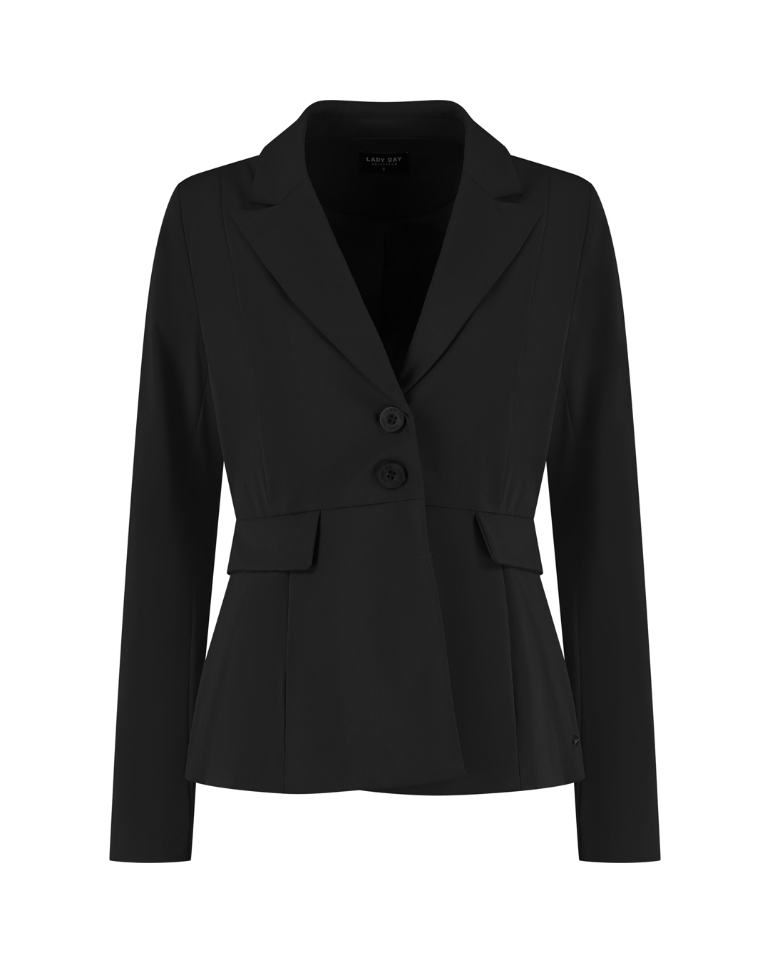 LADY DAY Dames Blazer Clover Zwart - Afbeelding 3