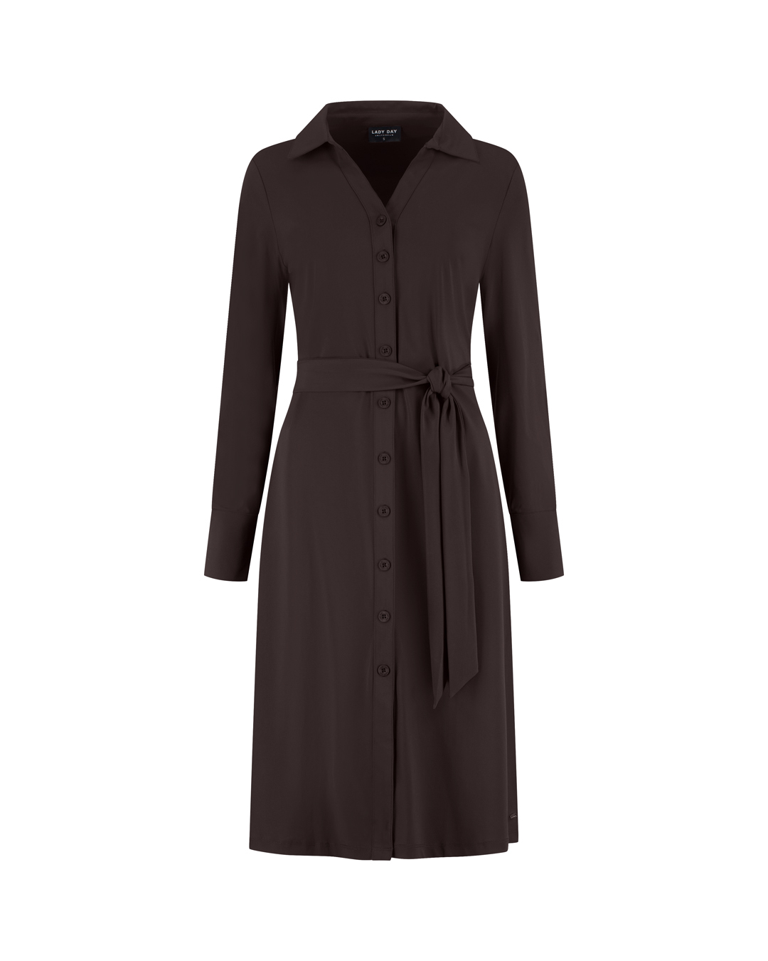LADY DAY Jurk Danie Dark Brown