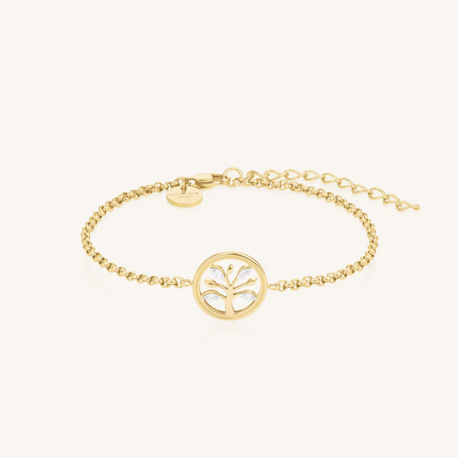 ROSEFIELD Damesarmband Tree of life Bracelet  Gold 