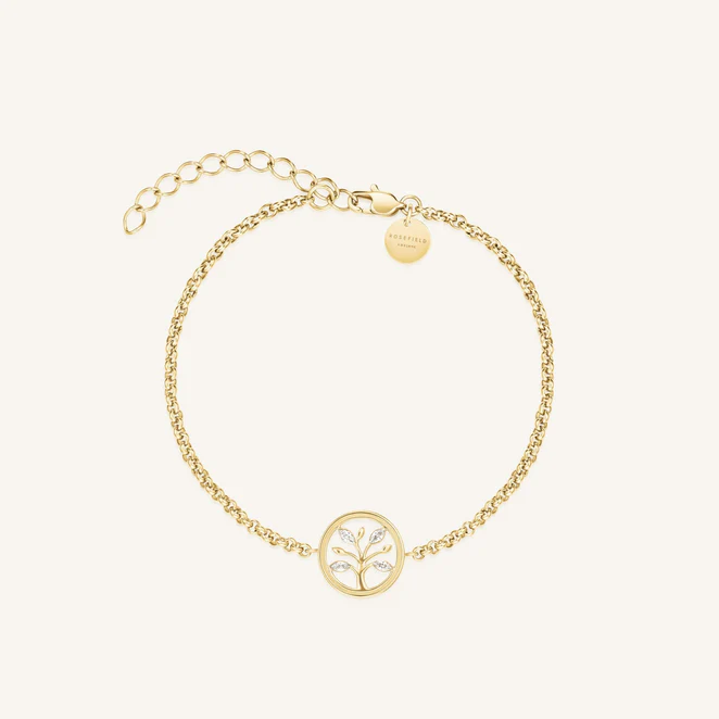 ROSEFIELD Damesarmband Tree of life Bracelet  Gold  - Afbeelding 3