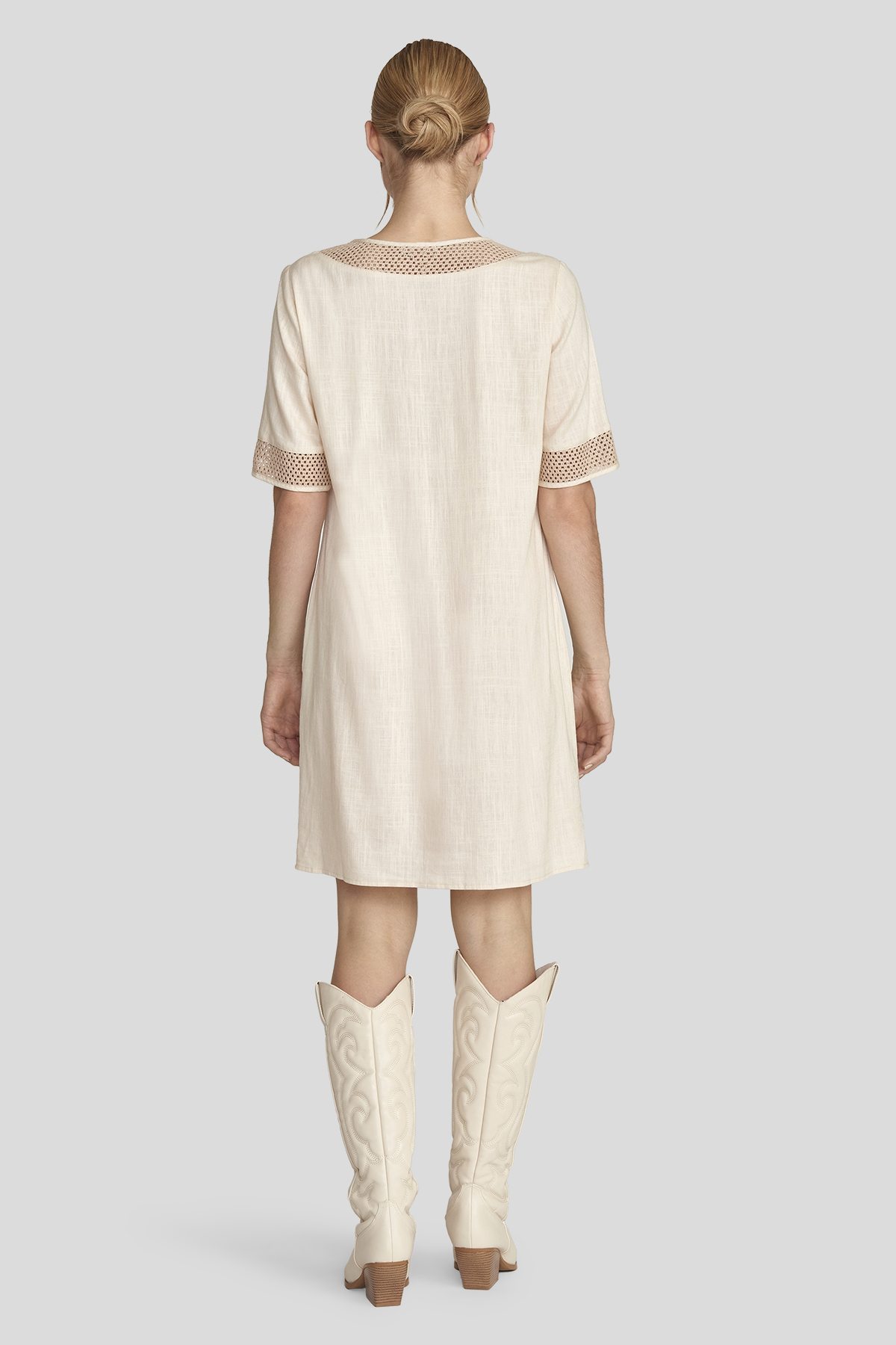 MAICAZZ Jonique Jurk Light Sand  - Afbeelding 4