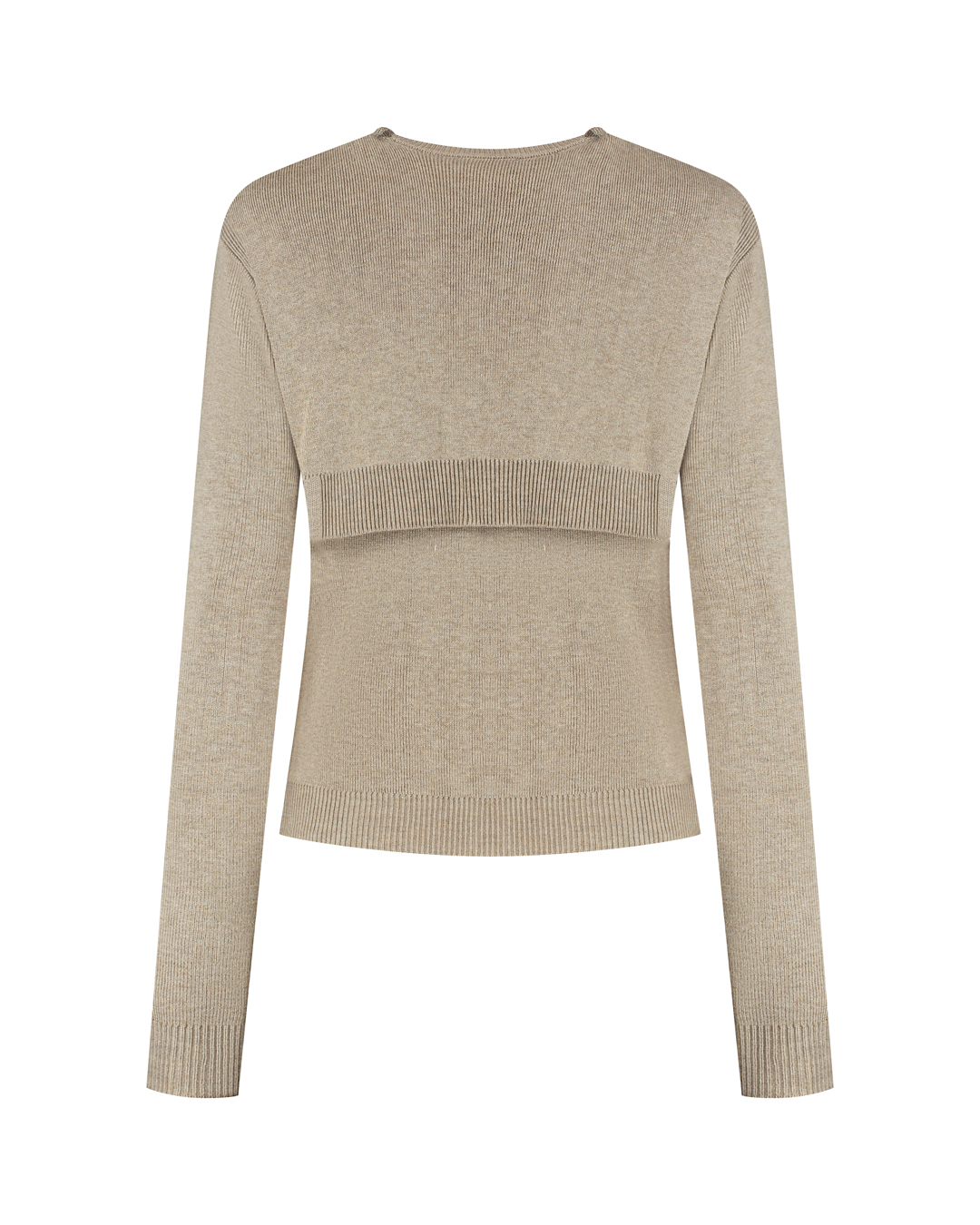 LADY DAY Vest Jules Pepper Melange - Afbeelding 3
