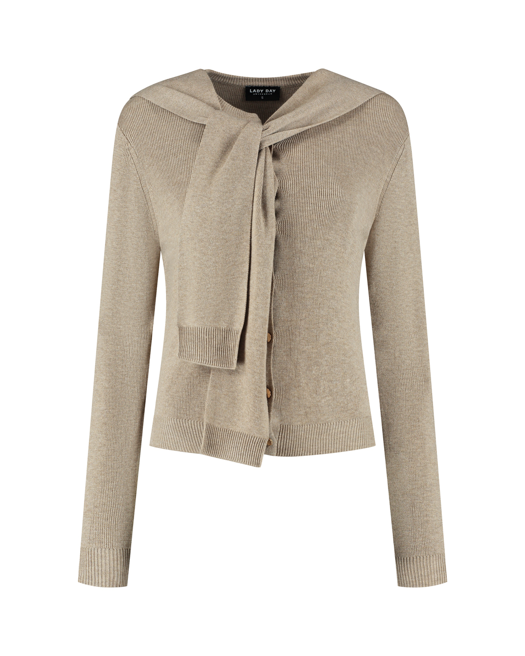 LADY DAY Vest Jules Pepper Melange - Afbeelding 2