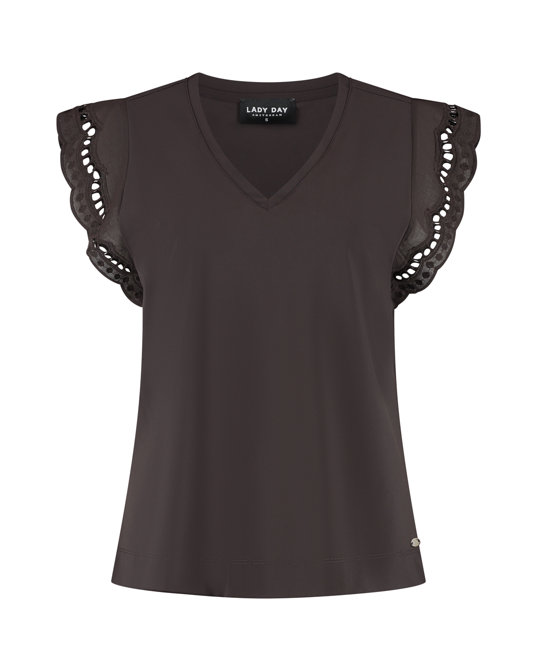 LADY DAY Top Lake Dark Brown 