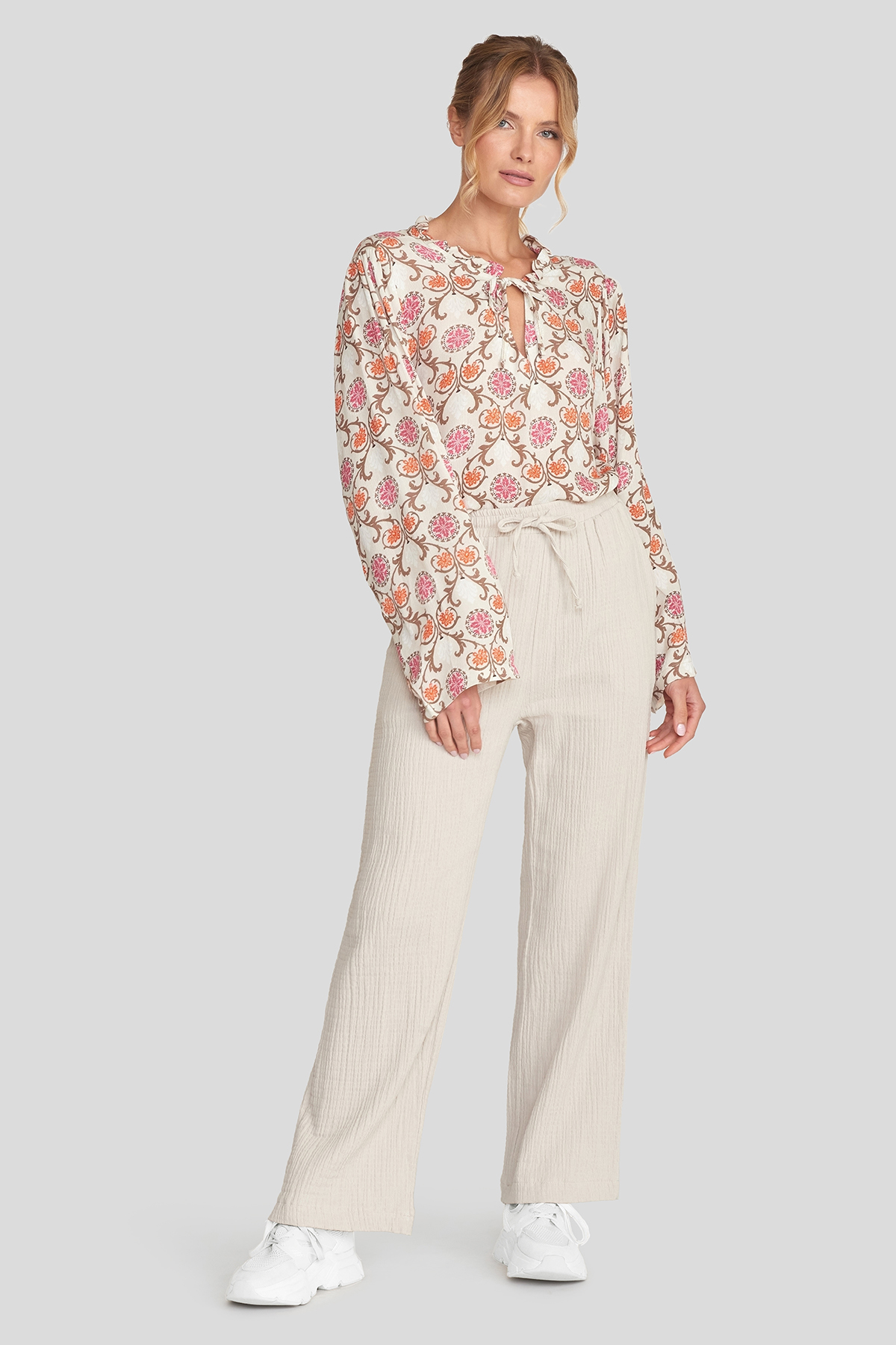 MAICAZZ Broek Jyllo Warm Grey L32 - Afbeelding 2