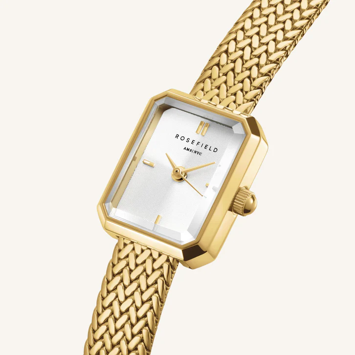 ROSEFIELD Dameshorloge Mini Octagon Gold - Afbeelding 2