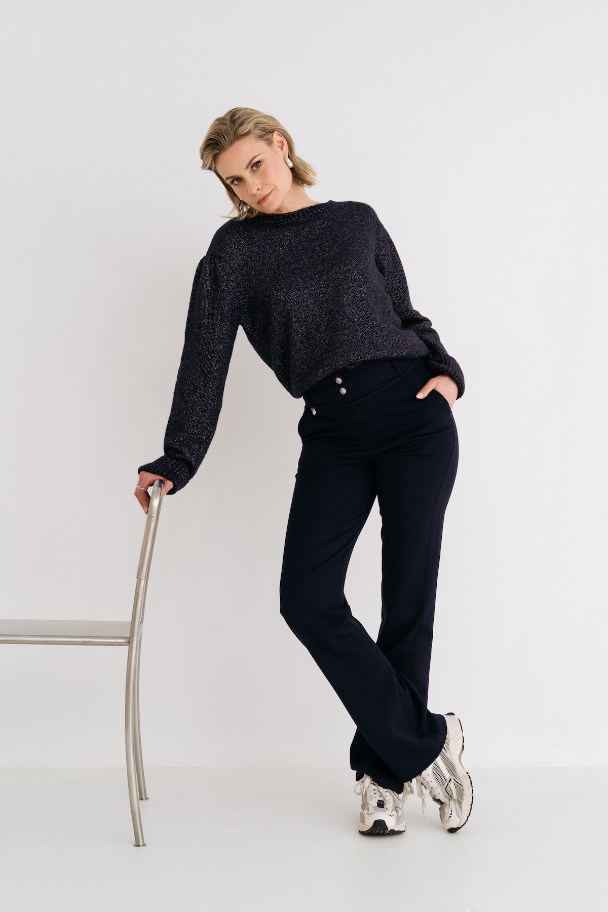 PURE BY ZIZO Dames Broek Noohi Future Dusk 