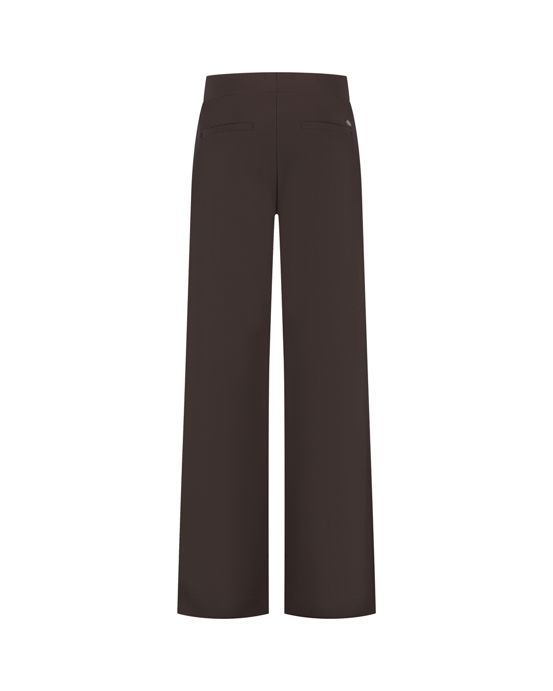 LADY DAY Broek Milana Bonded Dark Brown - Afbeelding 2
