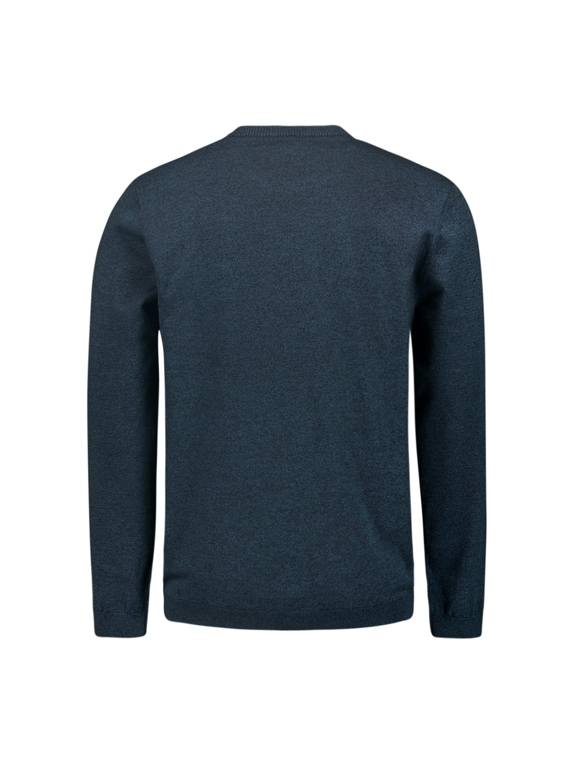 NO EXCESS Heren Trui Tweekleurig Timeless Basic Blauw  - Afbeelding 2