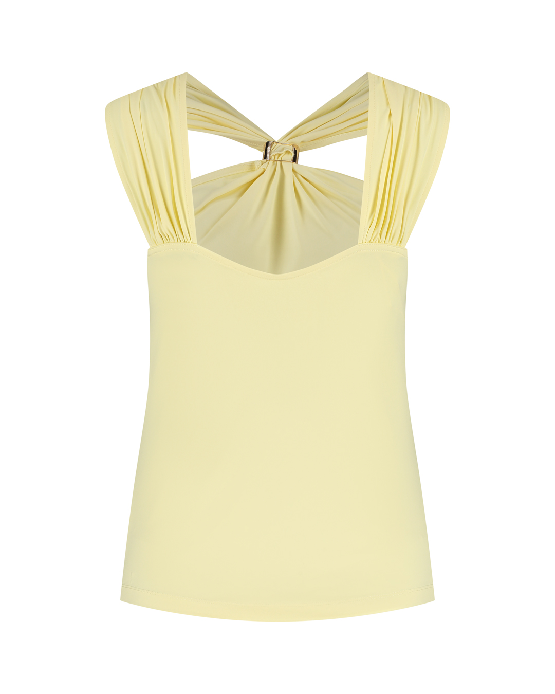LADY DAY Top Nathalie Butter Yellow  - Afbeelding 2