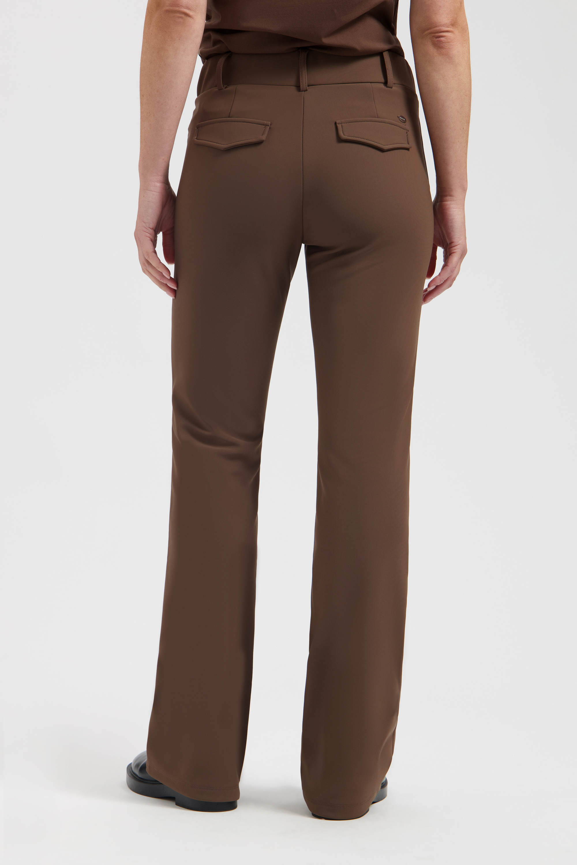 LADY DAY Broek Poppy Soft Touch Truffle  - Afbeelding 4