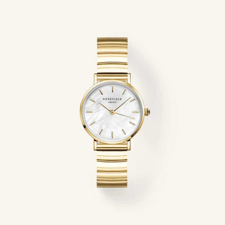 Rosefield Dameshorloge Small Edit Gold 