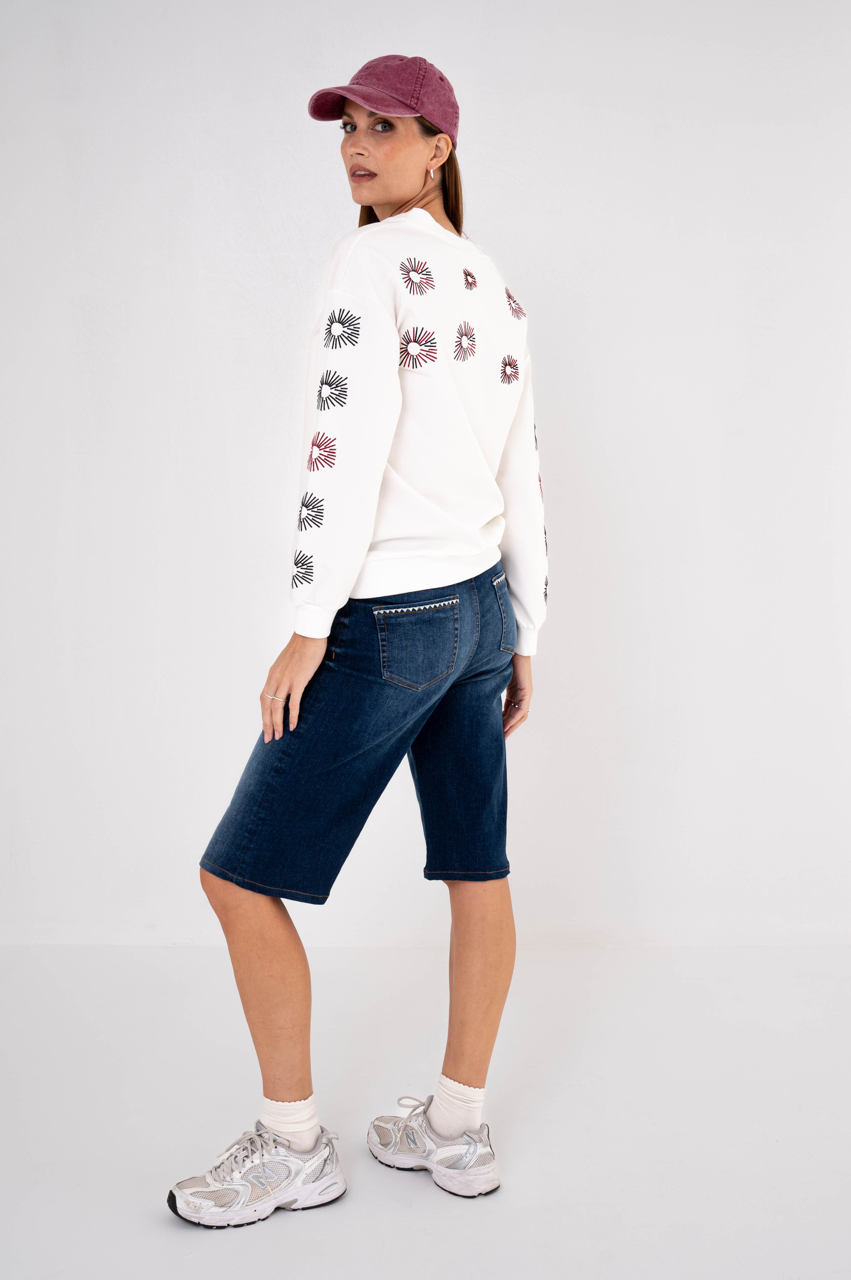 MAICAZZ Sweatshirt Talan Offwhite  - Afbeelding 3