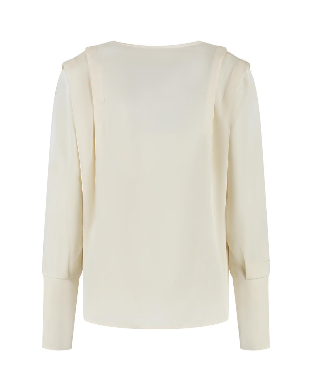 LADY DAY Dames Blouse Sheri Wool White  - Afbeelding 4