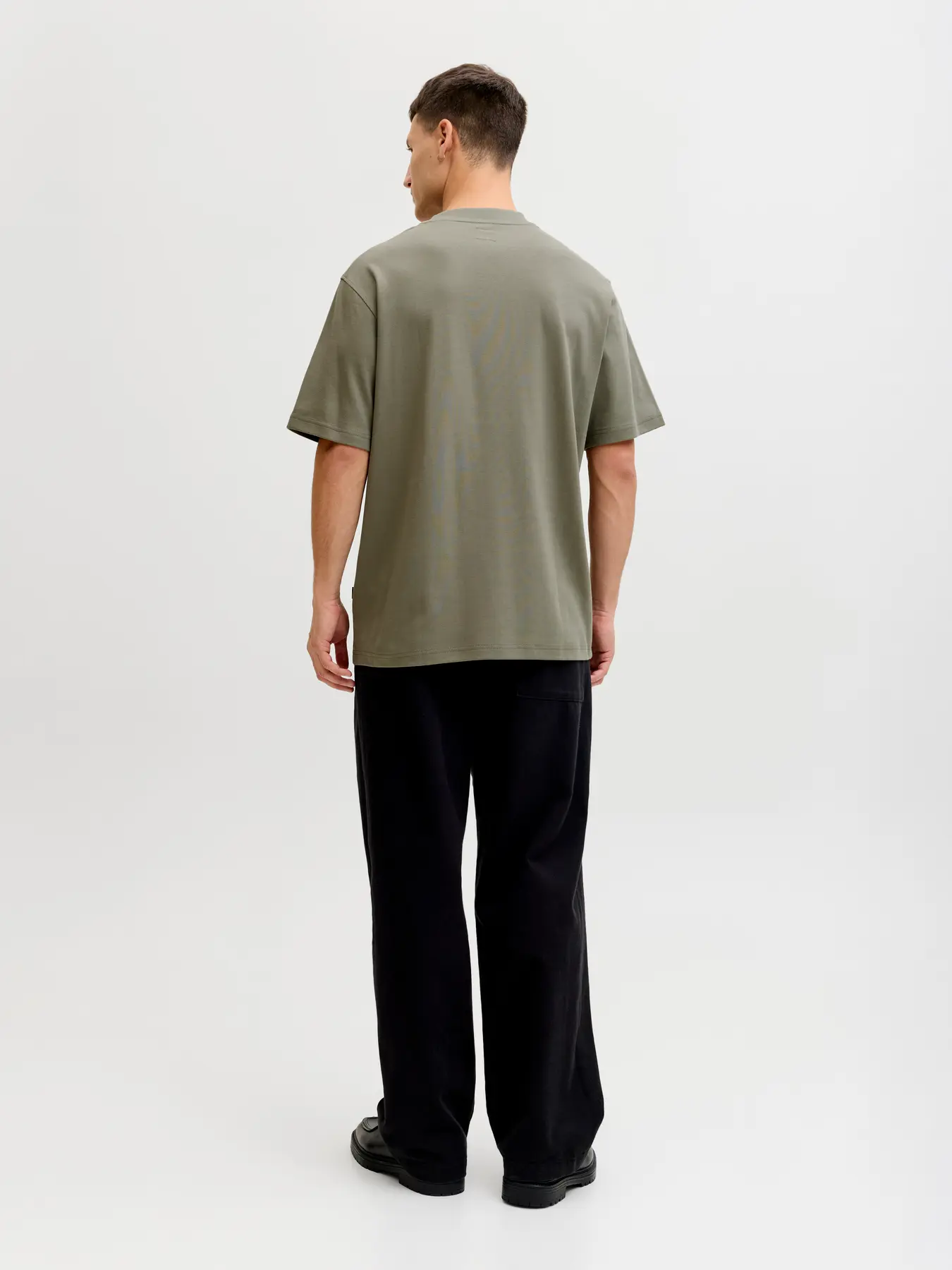JACK & JONES Premium Heren T-Shirt Met Logo Groen  - Afbeelding 3