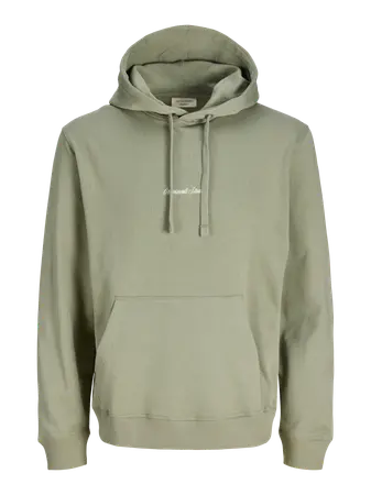 JACK & JONES Heren Hoodie Sweater Rebro Groen - Afbeelding 2