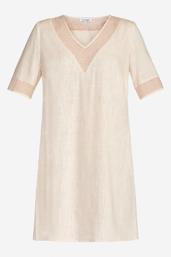 MAICAZZ Jonique Jurk Light Sand 
