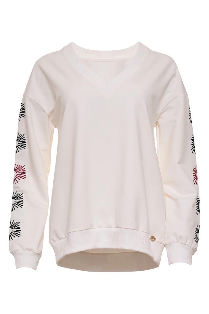 MAICAZZ Sweatshirt Talan Offwhite  - Afbeelding 2