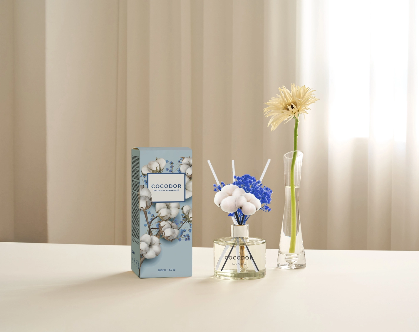 COCODOR Geurstokjes Pure Cotton - Afbeelding 2