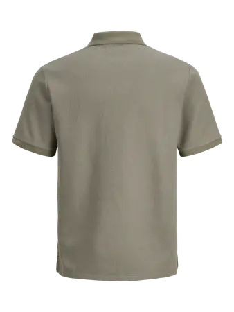 JACK & JONES Logo Polo Shirt Vetiver - Afbeelding 2
