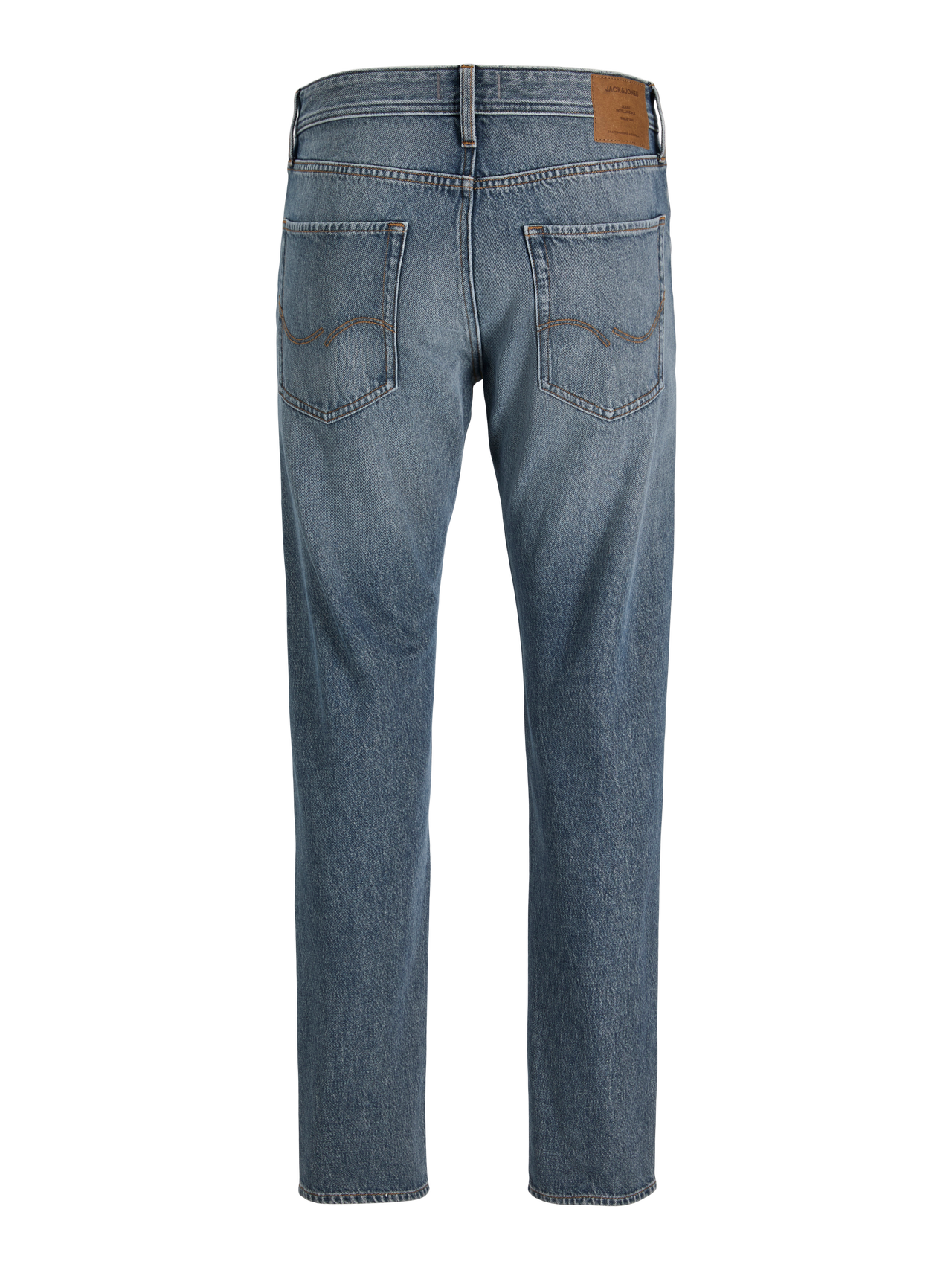 JACK & JONES Broek Relaxed Chris Fit Blue Denim Dark - Afbeelding 4