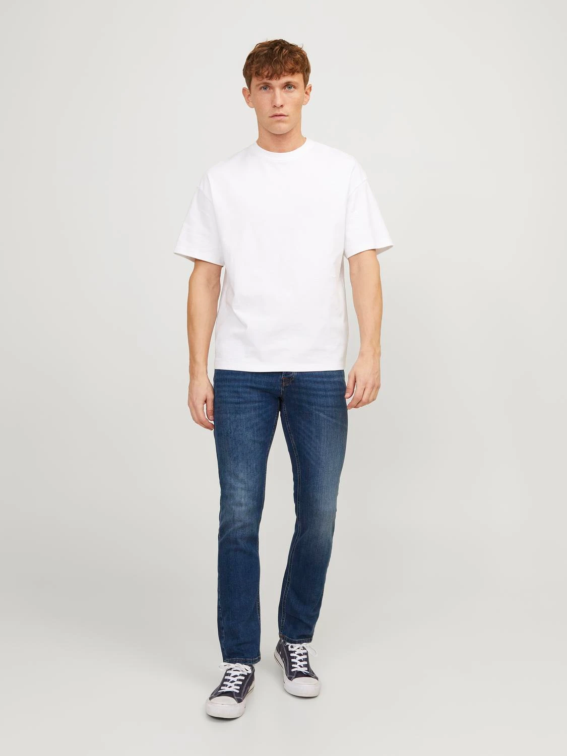 JACK&JONES Spijkerbroek Tim Slim Straight Blue Denim  - Afbeelding 3