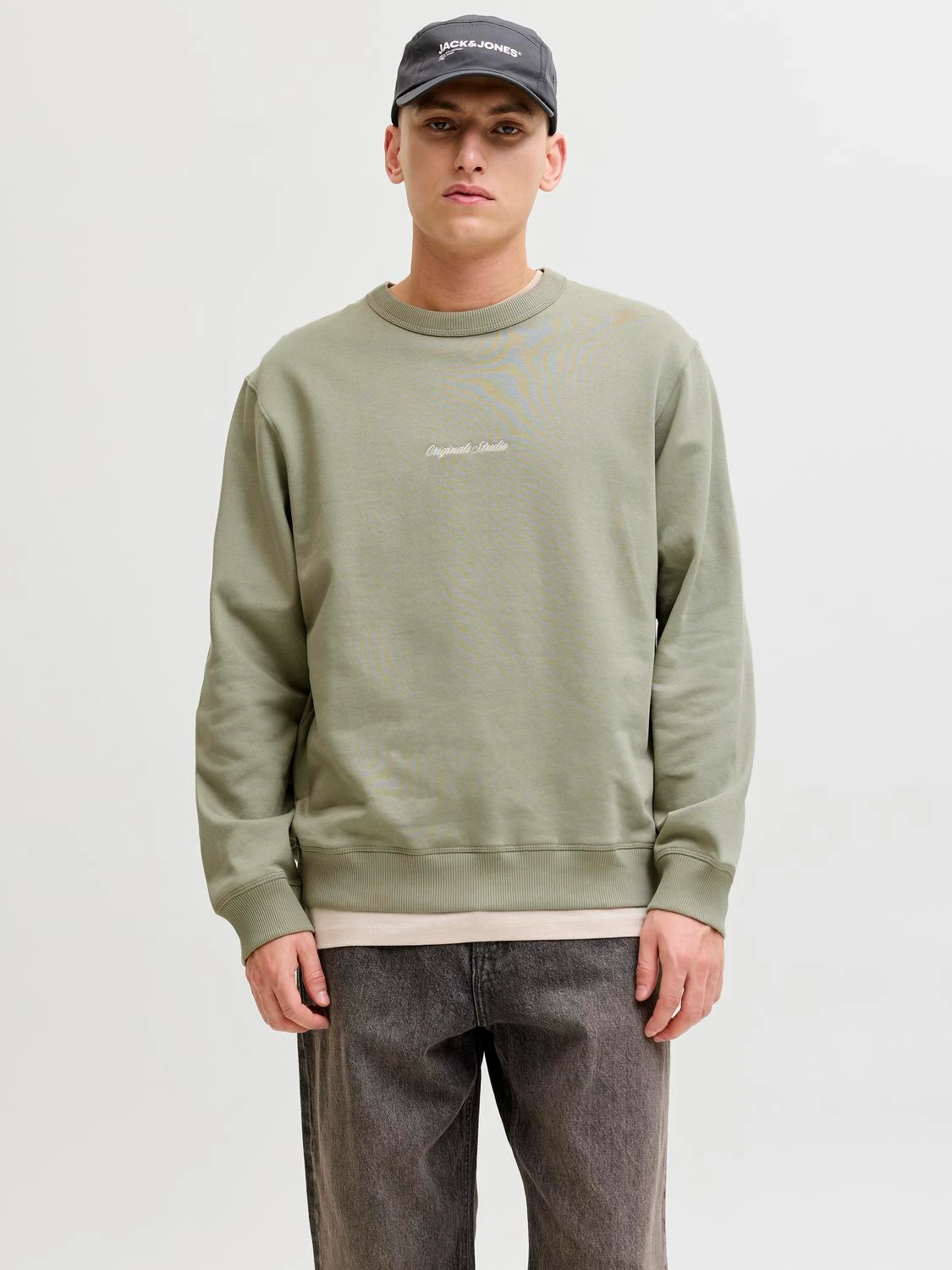 JACK & JONES Sweatshirt Vintage Khaki
