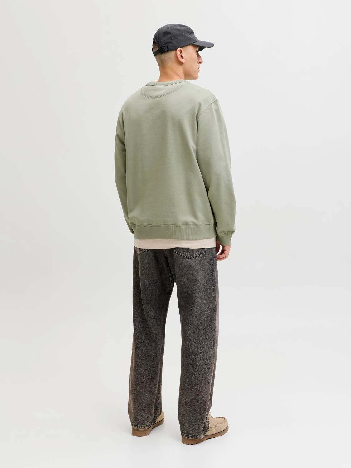 JACK & JONES Sweatshirt Vintage Khaki - Afbeelding 3