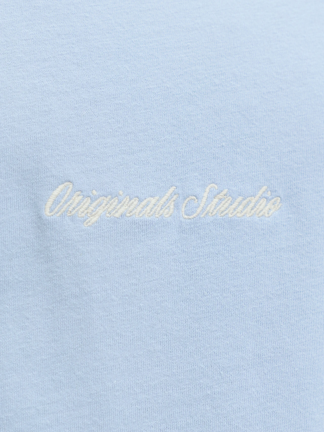 JACK & JONES Heren T-Shirt Originals Studio Cashmere Blue  - Afbeelding 4