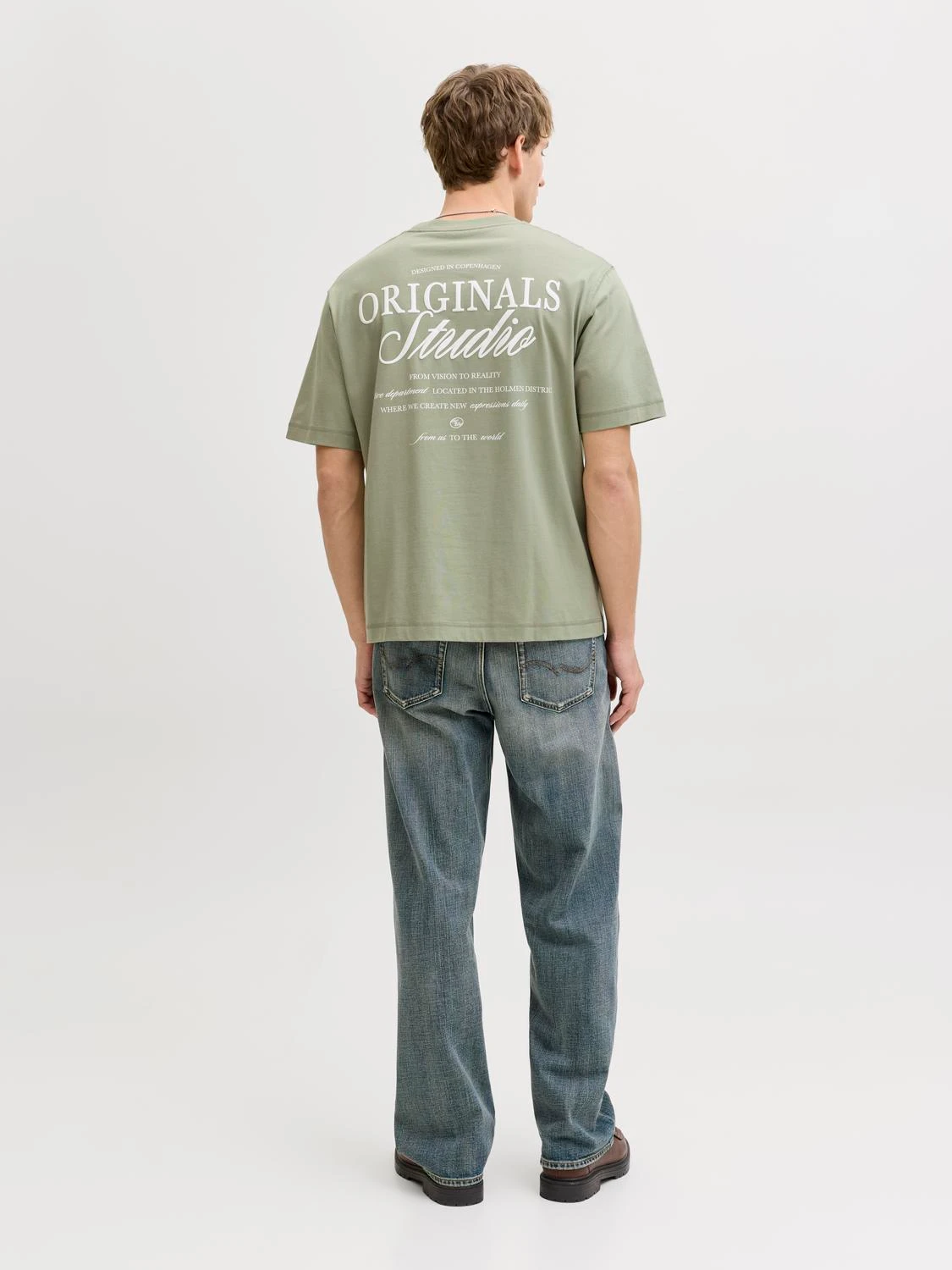 JACK & JONES T-Shirt Original Studio Seagrass  - Afbeelding 2