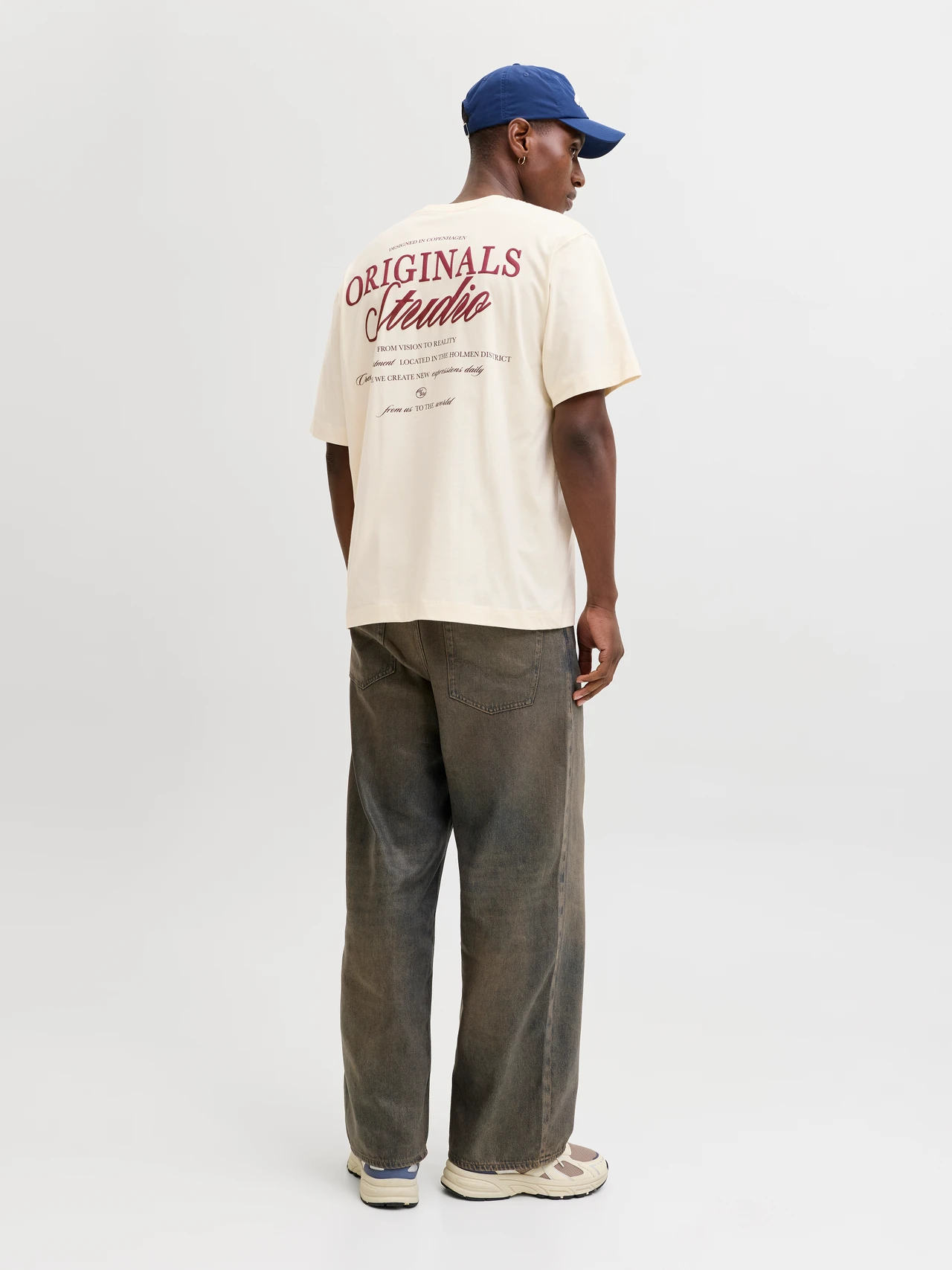 JACK & JONES T-Shirt Original Studio Antique White - Afbeelding 2