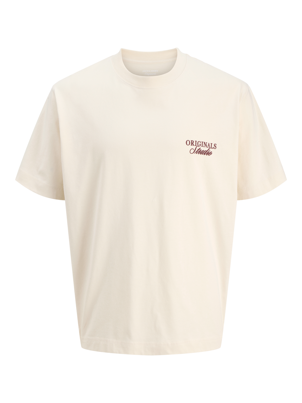 JACK & JONES T-Shirt Original Studio Antique White - Afbeelding 3