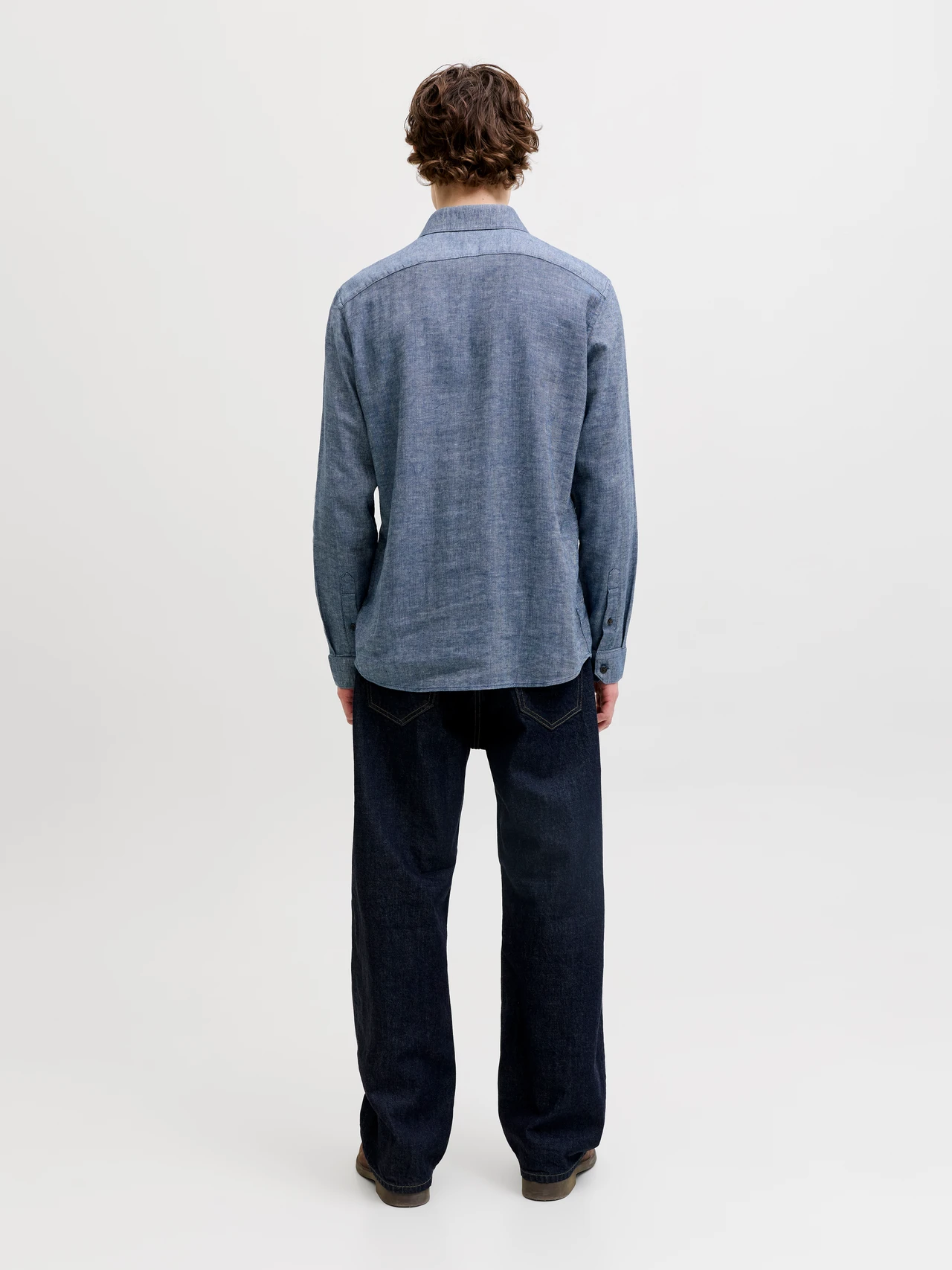 JACK & JONES Regular Fit Overhemd Faded Denim  - Afbeelding 2