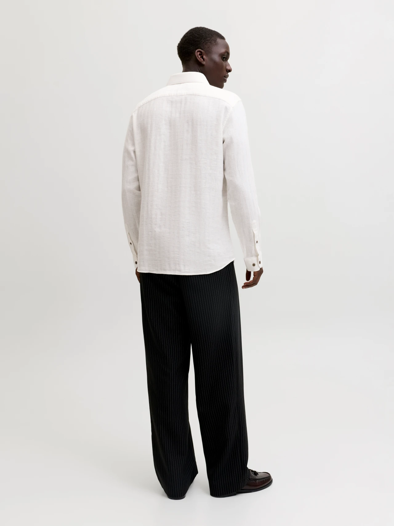 JACK & JONES Regular Fit Overhemd Cloud Dancer - Afbeelding 3