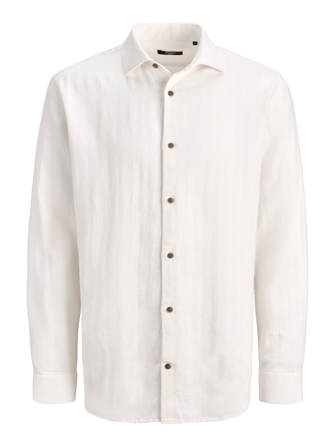 JACK & JONES Regular Fit Overhemd Cloud Dancer - Afbeelding 2